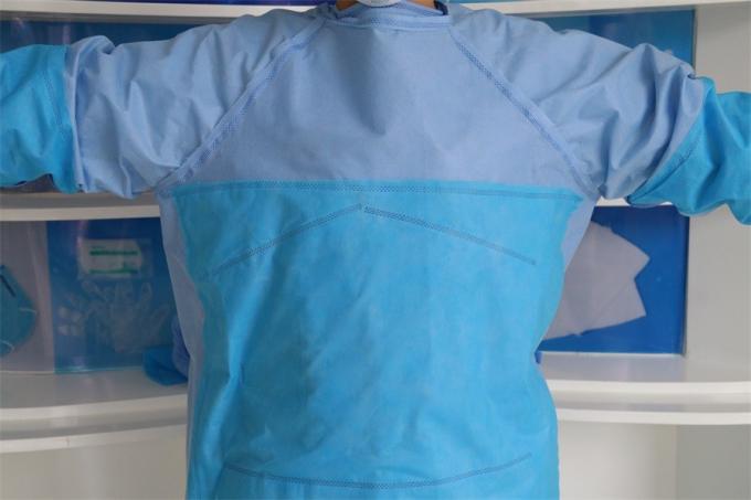 Μπλε μίας χρήσης φόρμες μη τοξικές για τη διαγώνια πρόληψη μόλυνσης