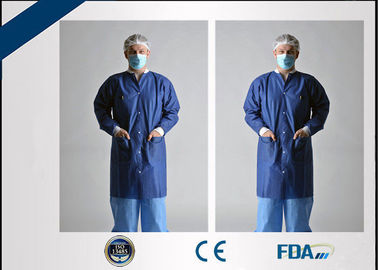 Επαγγελματική μίας χρήσης προστατευτική ένδυση, μίας χρήσης εργαστηριακά παλτά S - 5XL διαθέσιμο