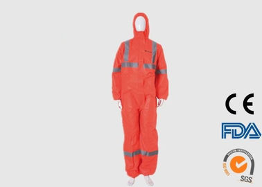 Μίας χρήσης φόρμες PPE απόδειξης σκόνης για το δρόμο/το περιβάλλον εργασίας οικοδόμησης